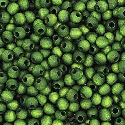 6mm - Round Wooden Beads / Ø=2 mm