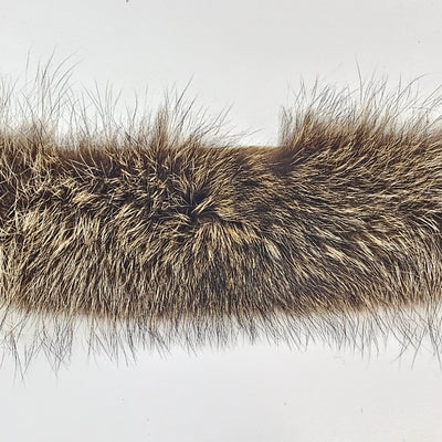 Raccoon Fur Strips · 2 in