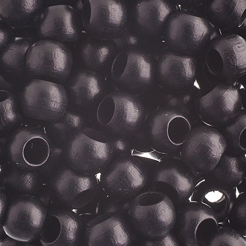 8x6.5mm - Wooden beads with large hole / Ø=4.0mm