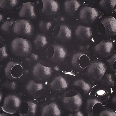 8x6.5mm - Wooden beads with large hole / Ø=4.0mm