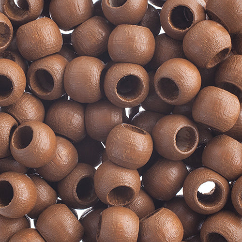8x6.5mm - Wooden beads with large hole / Ø=4.0mm