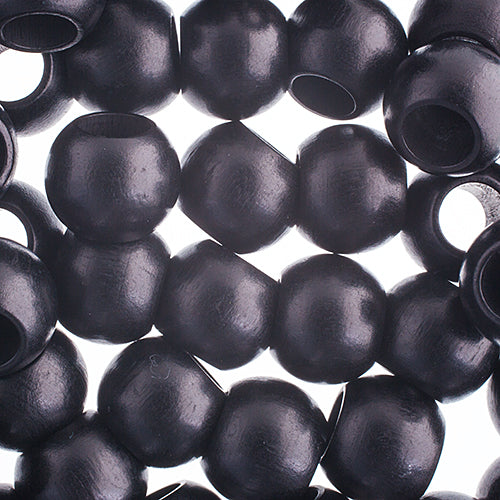 20x16mm - Wooden Beads with Large Hole / Ø=10.0mm