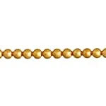 4mm - Metal Beads Gold - LF/NF