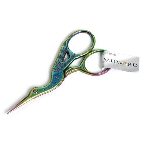 Ciseaux de couture cigogne - Arc-en-ciel - 8.89 cm - 3 1/2''
