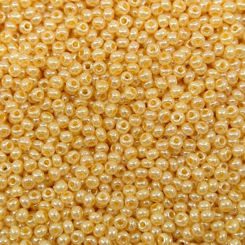 Preciosa Seedbead 8/0 - SB47115 Alabaster Pearl Creamy Tan