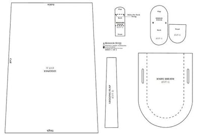 Native Women's Accessories Pattern / Missouri River