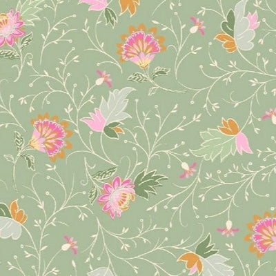 Blythe 509322 - Green 100% Cotton Designer