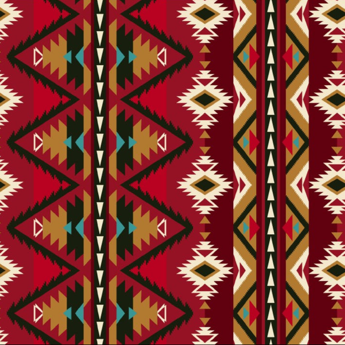 Four directions 542012 - Fire 100% Cotton Designer
