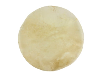 Raw pre-cut drum skin