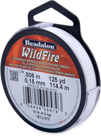 WildFire - Thermally Bonded Beading Thread - .006 (0,15mm) · BEADALON
