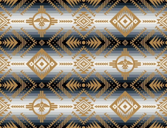 Thunderbird 647 - Gray 100% Cotton Designer