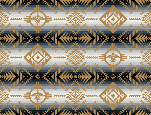 Thunderbird 647 - Gray 100% Cotton Designer