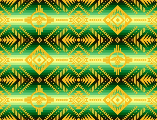 Thunderbird 647 - Green 100% Cotton Designer