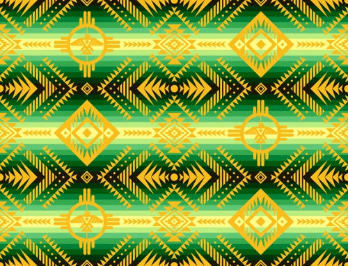 Thunderbird 647 - Green 100% Cotton Designer