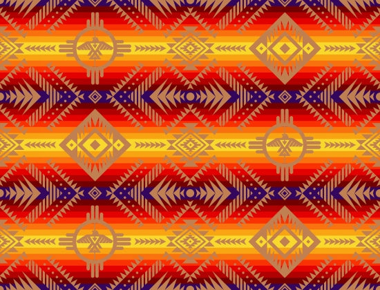 Thunderbird 647 - Red 100% Cotton Designer