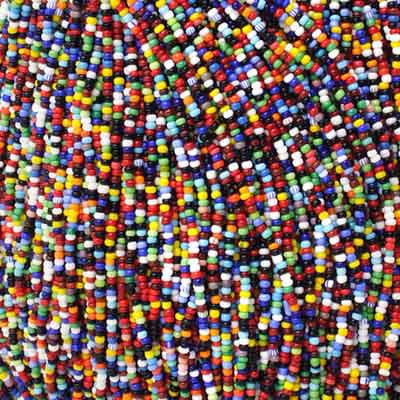 Preciosa Seedbead 10/0 - SB01000S Opaque Assorted Strung