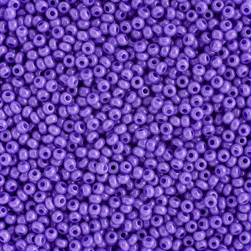 Preciosa Seedbead 10/0 - SB01157 Opaque Dark Violet Dyed