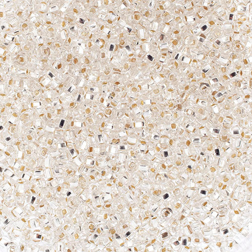Preciosa Seedbead 10/0 - SB01280 Silverlined Crystal