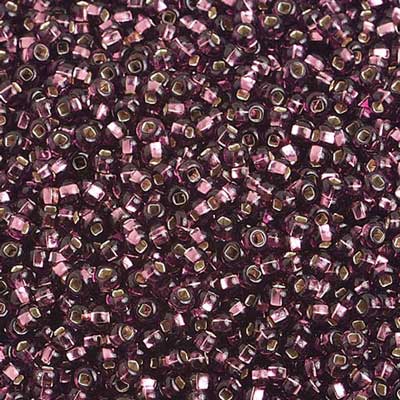 Preciosa Seedbead 10/0 - SB01292 Silverlined Purple