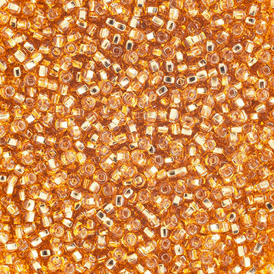 Preciosa Seedbead 10/0 - SB01294 Silverlined Gold