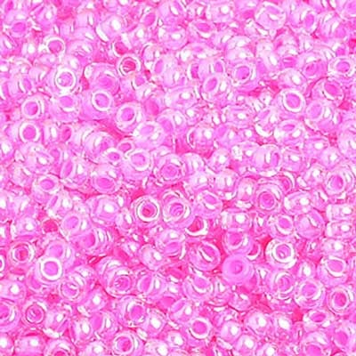 Preciosa Seedbead 10/0 - SB01367 Colorlined Rose