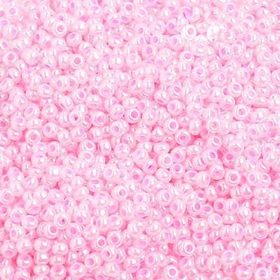 Preciosa Seedbead 10/0 - SB01429 Chalk Pearl Dyed Rose