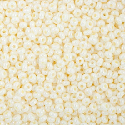 Preciosa Seedbead 10/0 - SB01469 Opaque Cream