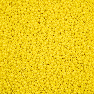 10/0 - SB01560 Jaune mat Terra Intensive chalk · Preciosa rocaille
