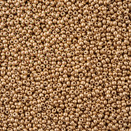 Preciosa Seedbead 10/0 - SB02211 Opaque Gold