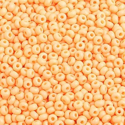 Preciosa Seedbead 10/0 - SB02332 Opaque Orange Matt
