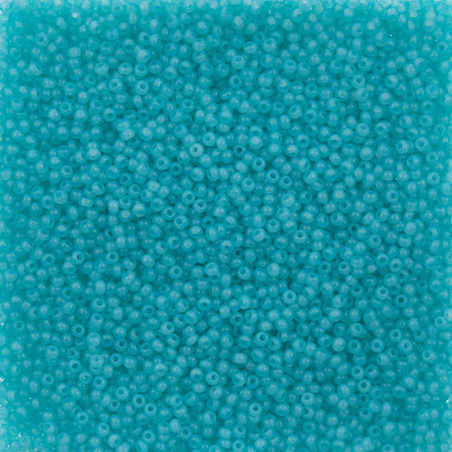 10/0 - SB40006 Turquoise clair Solgel albâtre · Preciosa rocaille