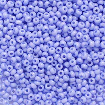 Preciosa Seedbead 10/0 - SB40036 Chalk Dyed Light Violet Solgel