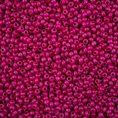 Preciosa Seedbead 8/0 - SB43114 Chalk Terra Intensive Pink