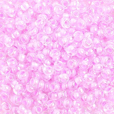 Preciosa Seedbead 6/0 - SB01813 Pink Colorlined Crystal