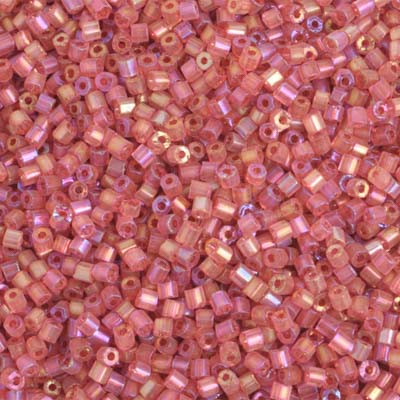 Preciosa Seedbead 2-Cut 10/0 - SB02303 Opaque Pink Rainbow Natural