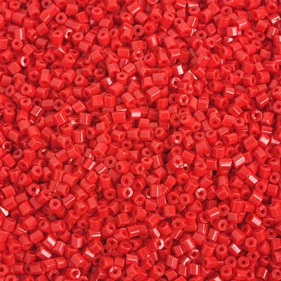 Preciosa Seedbead 2-Cut 10/0 - SB29358S Transparent Red