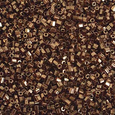 Preciosa Seedbead 2-Cut 10/0 - SB35363S Opaque Bronze