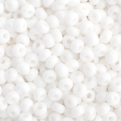 Preciosa Seedbead 11/0 - SB34903 Opaque White