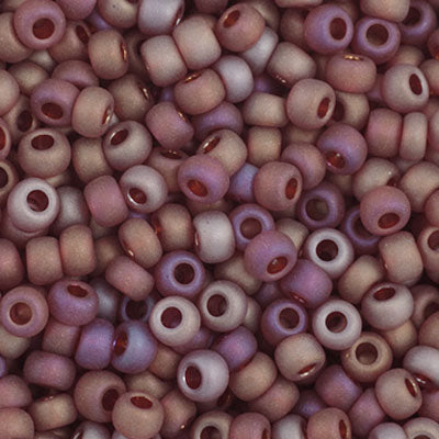 Preciosa Seedbead 11/0 - SB34968 Transparent Dark Red Matt AB