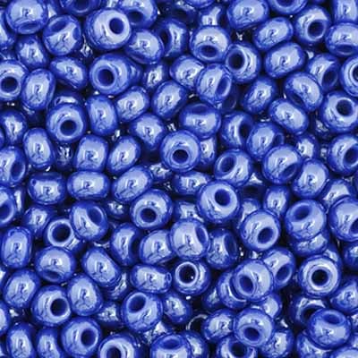 Preciosa Seedbead 11/0 - SB35035 Opaque Royal Blue Luster