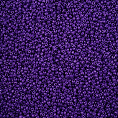 11/0 - SB43116 Violet Terra Intensive chalk · Preciosa rocaille