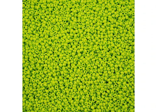 11/0 - SB43118 Vert clair Terra Intensive chalk · Preciosa rocaille