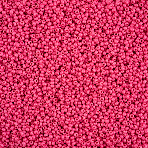 Preciosa Seedbead 11/0 - SB43124 Chalk Terra Intensive Rose Matt