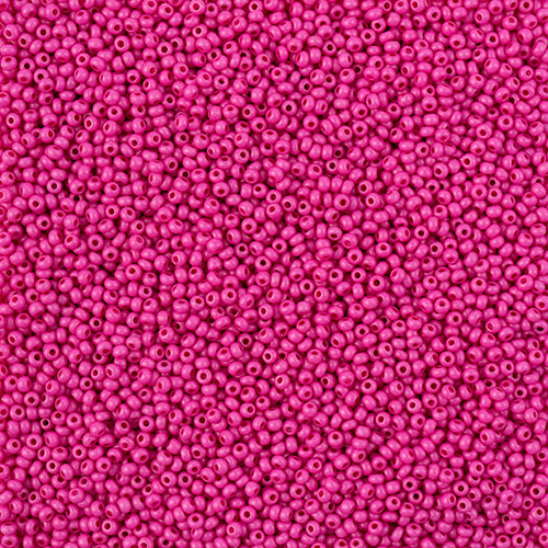 11/0 - SB43125 Fuchsia mat Terra Intensive chalk · Preciosa rocaille