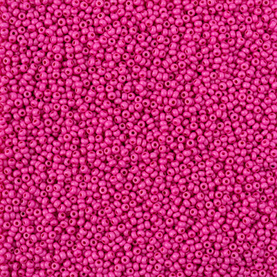 11/0 - SB43125 Fuchsia mat Terra Intensive chalk · Preciosa rocaille