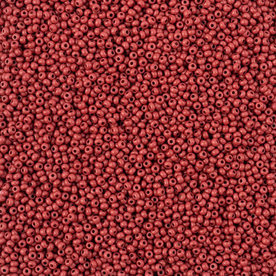 Preciosa Seedbead 11/0 - SB43130 Chalk Terra Intensive Brown Matt
