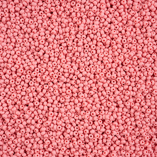11/0 - SB43170 Rose mat permalux chalk · Preciosa rocaille