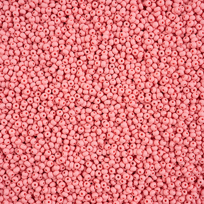 11/0 - SB43170 Rose mat permalux chalk · Preciosa rocaille