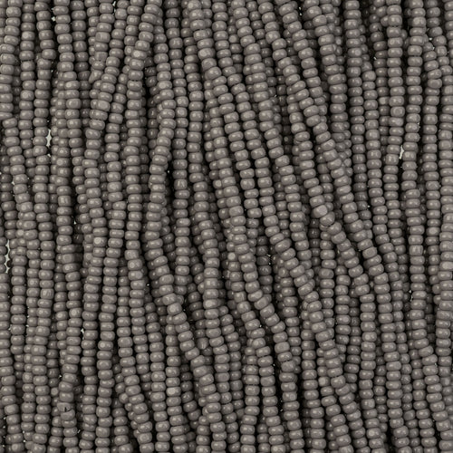 Preciosa Seedbead Charlotte 11/0 - SB7077SH Opaque Grey