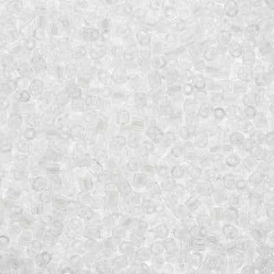 Preciosa Seedbead 3-Cut 9/0 - SB0008L Transparent Crystal Luster